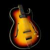 Custom Eastwood Saturn IV Electric Bass Guitar Sunburst #1 small image