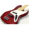 Custom Fender Mexico Standard Jazz Bass TINT UG Candy Apple Red