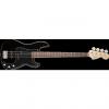 Custom Squier Affinity PJ Bass - Black #1 small image