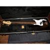 Custom Fender American Standard Precision Bass 2012 Black / White