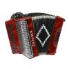Custom Excalibur Super Classic PSI 2 Row - Button Accordion - Red - Key of GC #1 small image