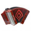 Custom Excalibur Super Classic PSI 3 Row - Button Accordion - Red - Key of FBE