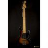 Custom Fender Deluxe Active Jazz Bass V Maple neck, 3 tone Sunburst
