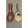 Custom 1904 Bowl-Back Mandolin by C. F. Martin &amp; Co., includes Antique Leather Case #1 small image