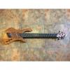 Custom JW Custom 6 String Electric Bass Guitar Fanned Frets WOW Magnetic Electronics #1 small image