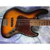 Custom Fender Vintage Modified Jazz Bass 3 Sunburst #1 small image