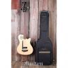 Custom Godin A5 Ultra SA Fretted Semi Acoustic 5 String Bass Guitar Natural w Gig Bag