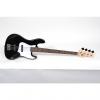 Custom Fender Squier Affinity Jazz Bass - Rosewood Fingerboard, Black Open Box #1 small image