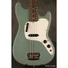 Custom Fender MUSICMASTER BASS Blue turned Green 1974 Blue #1 small image