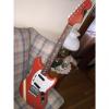 Custom Fender Mustang MIJ 73 reissue Red with white stripe #1 small image