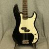 Custom Squier Affinity P-Bass 4-String Electric Bass in Black Finish