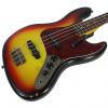 Custom Nash JB-63 Bass Guitar, 3-Tone Sunburst w/ Tortoise Shell