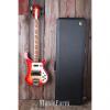 Custom Rickenbacker 4003 FG Electric 4 String Bass Electric Guitar Fireglo with Case