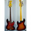 Custom Fender '62 US Reissue Jazz Bass 1999 3 Tone Sunburst