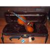 Custom Hand-Built Helmke Viotti 3/4 Size Violin Set w/Case, bow, tuner