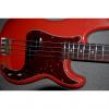 Custom Fender Precision Bass Fiesta Red
