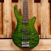 Custom JB Player Professional Series Electric Bass Guitar 2000's Transparent Green