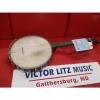 Custom Washburn style E tenor banjo 1900's