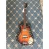 Custom Hopf Saturn 63 Bass Guitar 1960's Sunburst