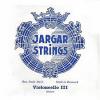 Custom Jargar 4/4 Size Cello strings set Med Blue
