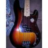 Custom Fender 2016 American Precision Bass  3-Tone Sunburst w/ Maple Fretboard