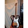 Custom no name 4 string bass guitar 60's sunburst #1 small image