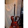 Custom conklin curbow bass guitar candy apple red #1 small image