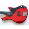 Custom 2013 Fender Modern Player Dimension Bass w/Fender Case in Candy Apple Red