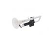 Custom PLASTIC TRUMPET WHITE WITH BAG &amp; MOUTHPIECES pTRUMPET #1 small image