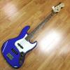 Custom Squier Affinity Jazz Bass Blue