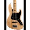 Custom Fender American Elite Jazz Bass V, Maple Electric Bass Guitar  Natural