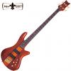 Custom Schecter 2793 STILETTO STUDIO 4FF FANNED FRET 4 String Bass HSN