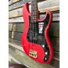 Custom Cimar by Ibanez  P Bass Style 80's Vintage Red #1 small image