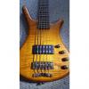 Custom PRICE CUT 1999 Warwick FNA 5-String Bass Ash Body with Wenge Neck - Original Owner! 1999 Amber #1 small image