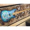 Custom Fender 54' Reissue Precision Bass Blue Flower