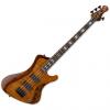 Custom ESP LTD Stream-1004 Flamed Maple Electric Bass Walnut Brown