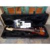 Custom Fender American Standard Precision Bass 3 Tone Sunbrst w/ OHSC Custom Shop PUP!