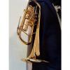 Custom Schagerl Bb Rotary Trumpet, Gold-Plated, RARE