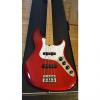 Custom Fender Jazz Deluxe 1998 Candy Apple Red Burst