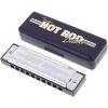 Custom Fender Hot Rod Deluxe Harmonica Key of C Etched Chrome w/ Case + Polish Cloth #1 small image