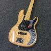 Custom Fender American Elite Precision Bass Natural + Hardcase