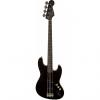 Custom Fender Aerodyne Jazz Electric Bass Guitar Black Ex Display Black #1 small image