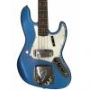 Custom Fender American Vintage 64 Jazz Electric Bass Lake Placid Blue Ex Display Lake Placid Blue #1 small image