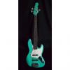 Custom G&amp;L JB-5 5 String Bass Guitar Belair Green With OHSC