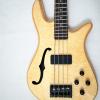 Custom Spector Spectorcore 4 Fretless Semi Hollow Aged Natural Gloss #1 small image