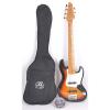 Custom SX Ursa 2 MN 6 3TS 6 String Bass Guitar Suburst