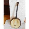 Custom Slingerland  Maybell Tenor Banjo, 1920's  17 Fret, Resonator, Tone Ring, Clean