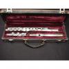 Custom W.T. Armstrong  Silver Platted Flute  in Original Case &amp; Ready to Play Script Signed Mouthpiece