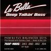 Custom LaBella 760FS-MUS Stainless Steel Flat Wound Bass Strings, Custom