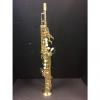 Custom Jupiter JPS-547 Soprano Saxophone C. 2000 Gold Brass